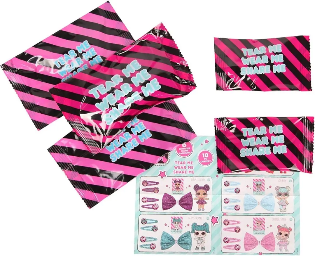 LOL Surprise! Hair Goals Haaraccessoires - 6-delig Divers