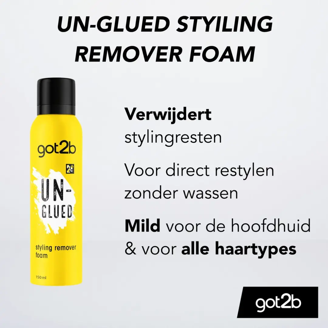 Got2b Un-Glued Styling Remover Schuim 900ml