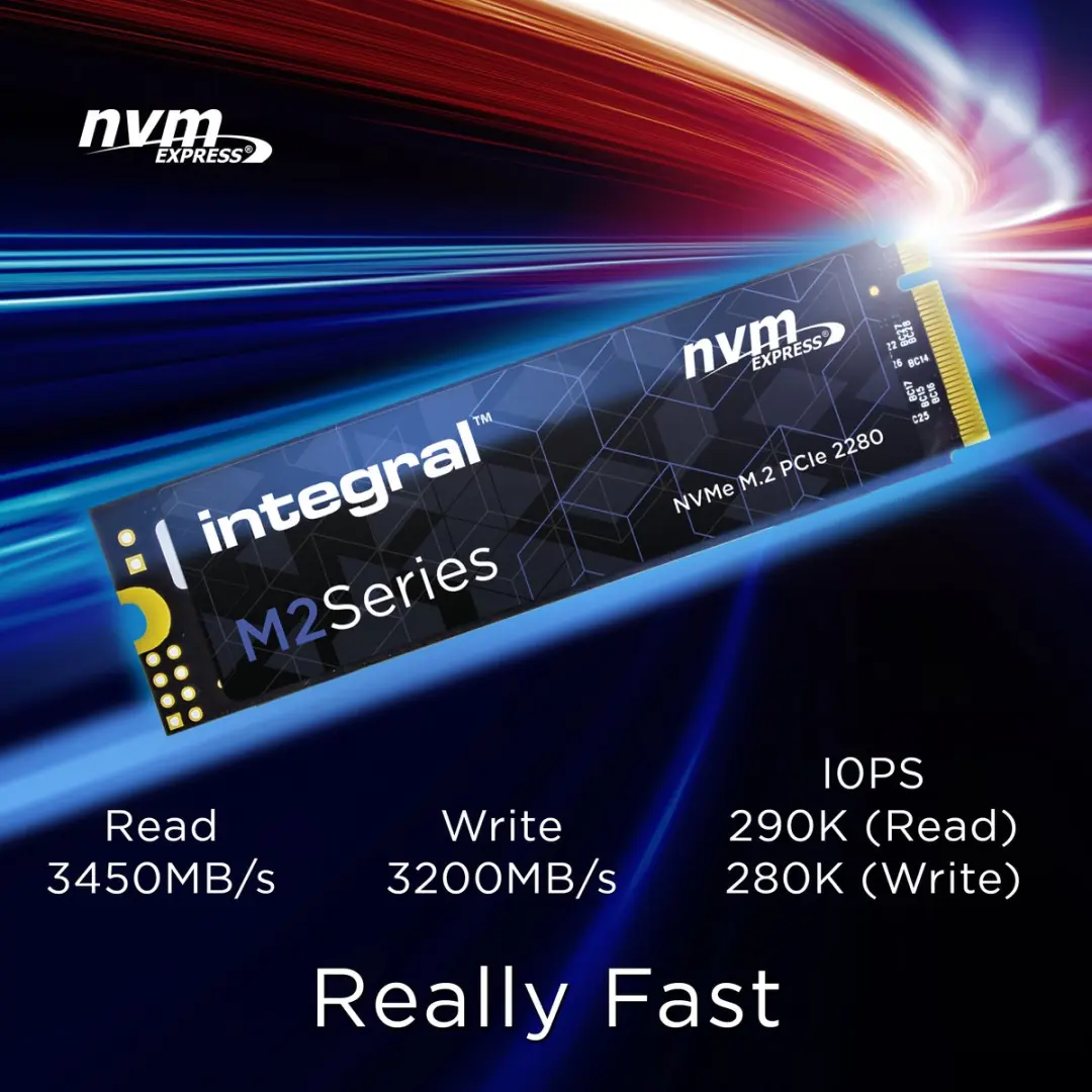 Integral M2-serie INSSD512GM280NM2 SSD 512GB - PCIe Gen3 x4