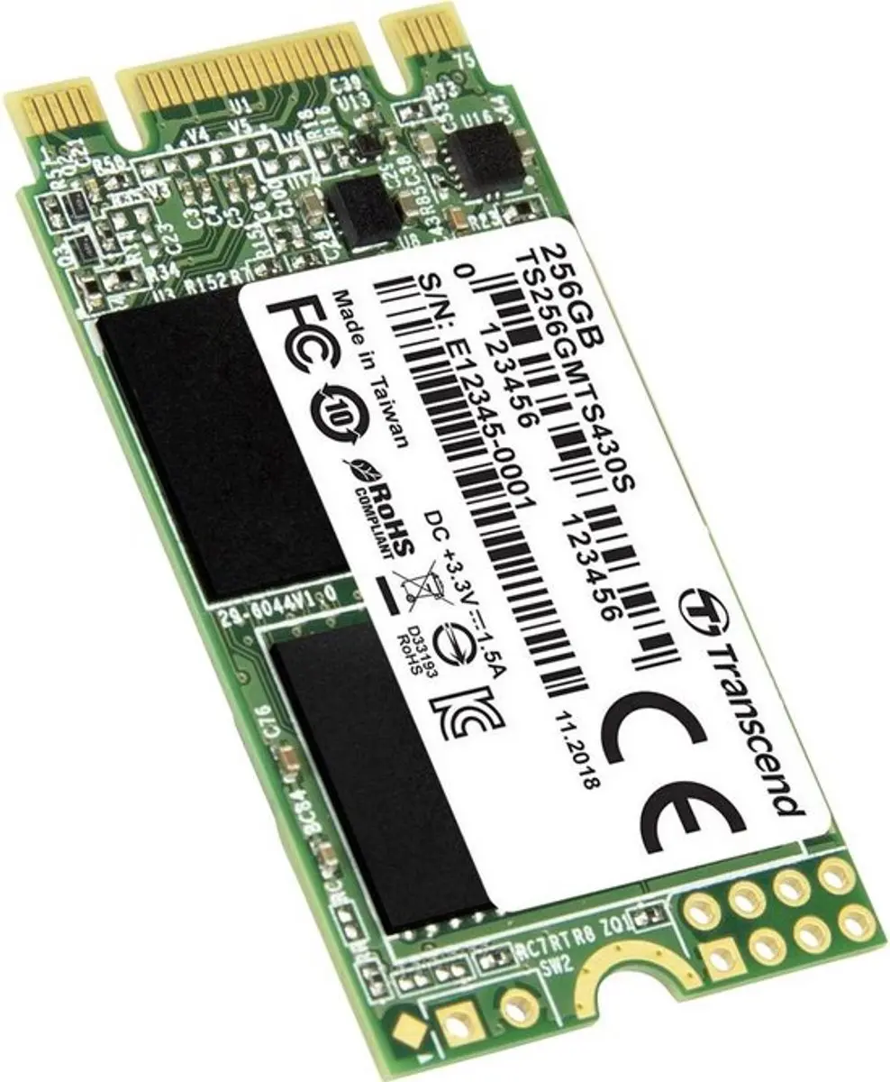 Transcend TS256GMTS430S M.2 SSD 2242 - 256GB - afbeelding 6 van 6