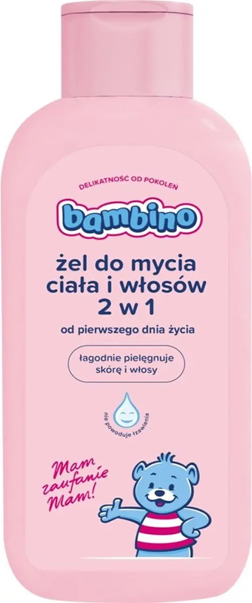 Bambino 2in1 Body & Hair Wash Gel 400ml