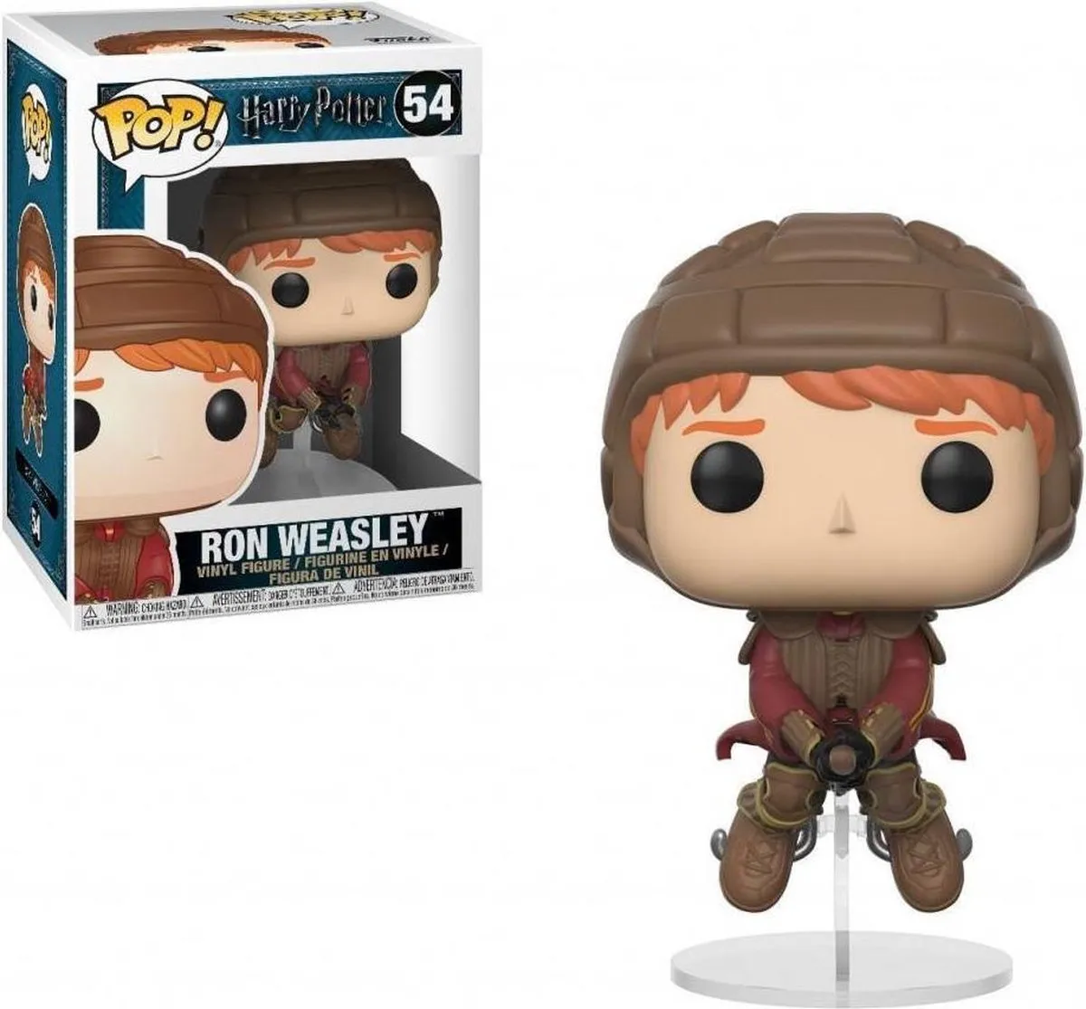 Funko Pop! Harry Potter Ron op Bezem #54 Verzamelfiguur - Multi
