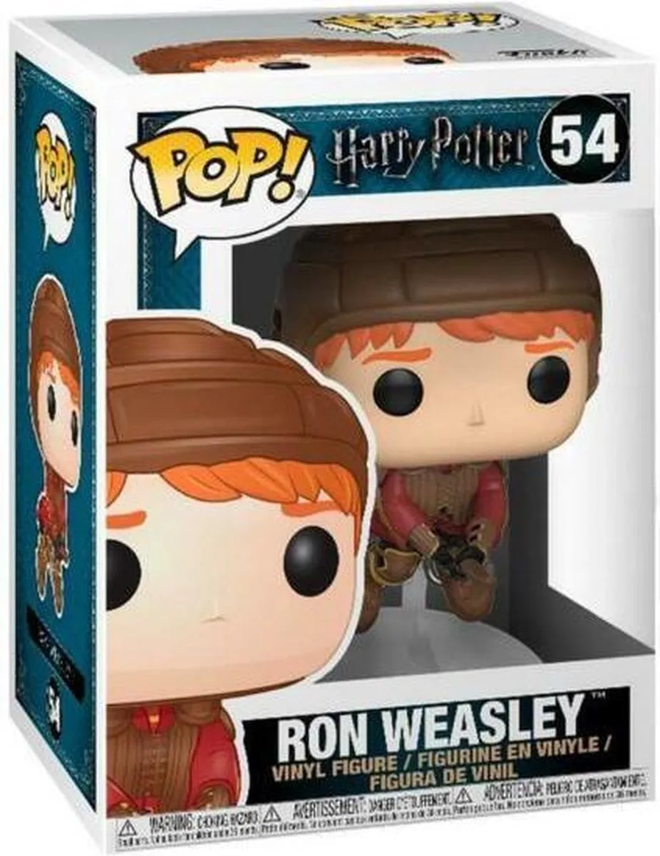 Funko Pop! Harry Potter Ron op Bezem #54 Verzamelfiguur - Multi