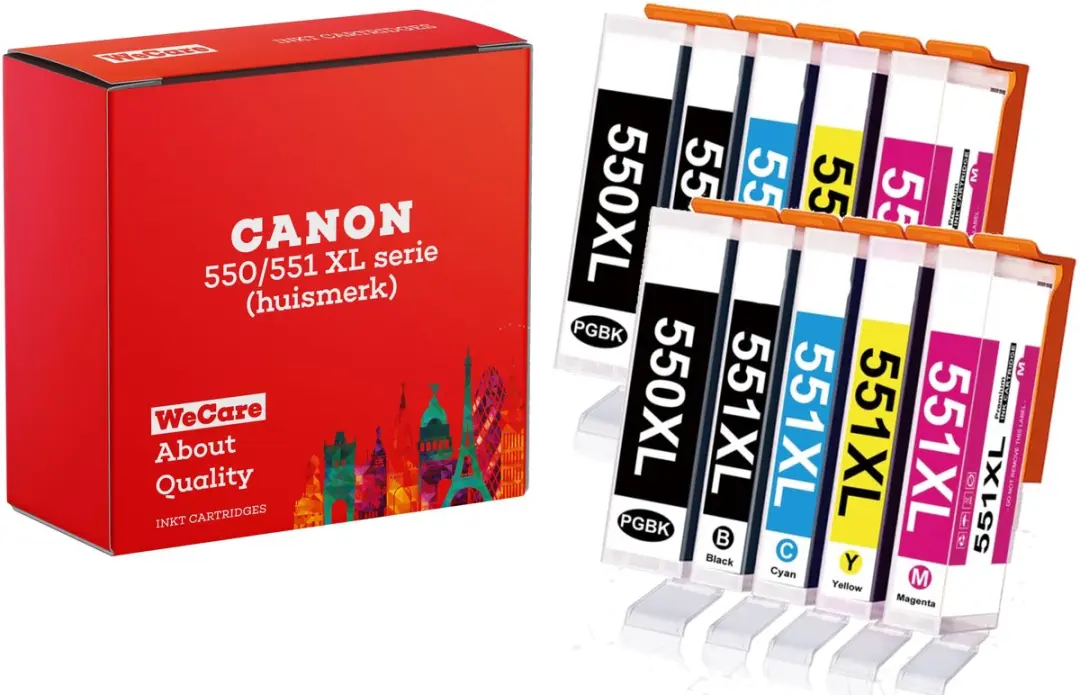 weCare Inkt XL Multipack 10 Stuks