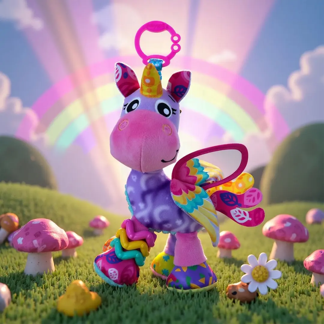 Playgro Activity Friend Stella Unicorn - Roze
