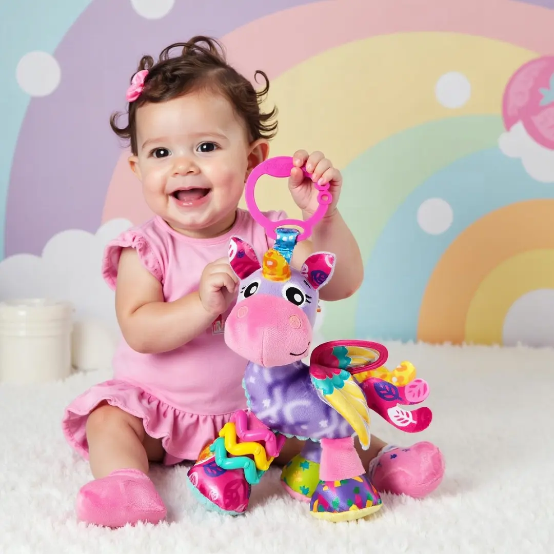 Playgro Activity Friend Stella Unicorn - Roze