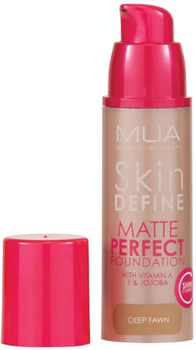 MUA Skin Define Matte Perfect Foundation Deep Fawn - 32ml