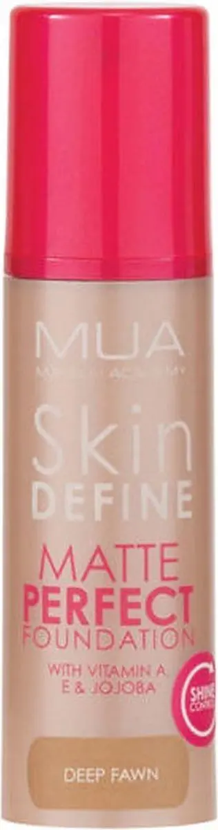 MUA Skin Define Matte Perfect Foundation Deep Fawn - 32ml