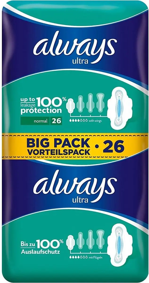 Always Ultra Normaal Maandverband 26 Stuks