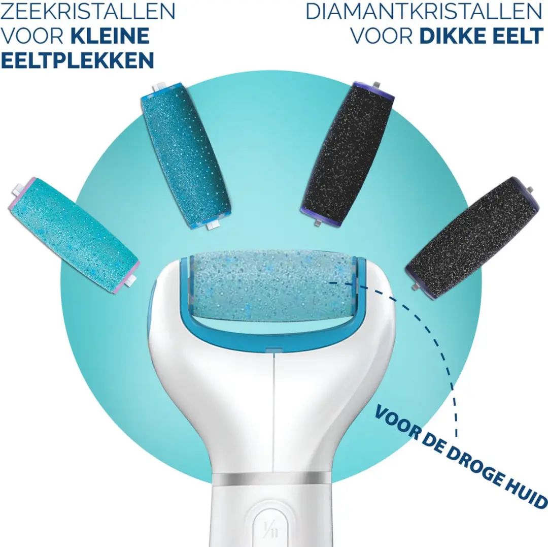 Scholl Velvet Smooth Navulling Elektrische Eeltverwijderaar - 2 Stuks