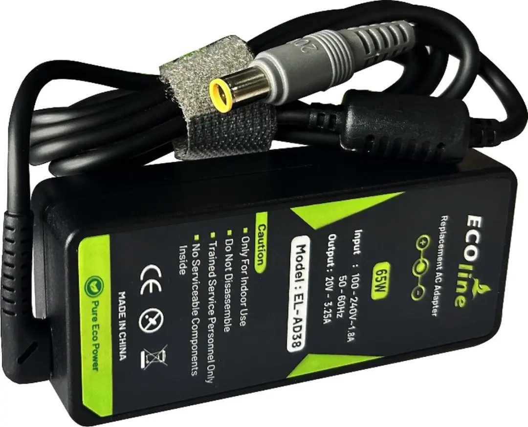 Ecoline Oplader 20V 3.25A 65W - Lenovo ThinkPad