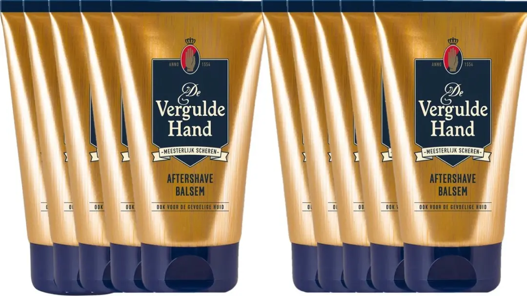 Vergulde Hand Aftershave Balsem 10 x 100 ml