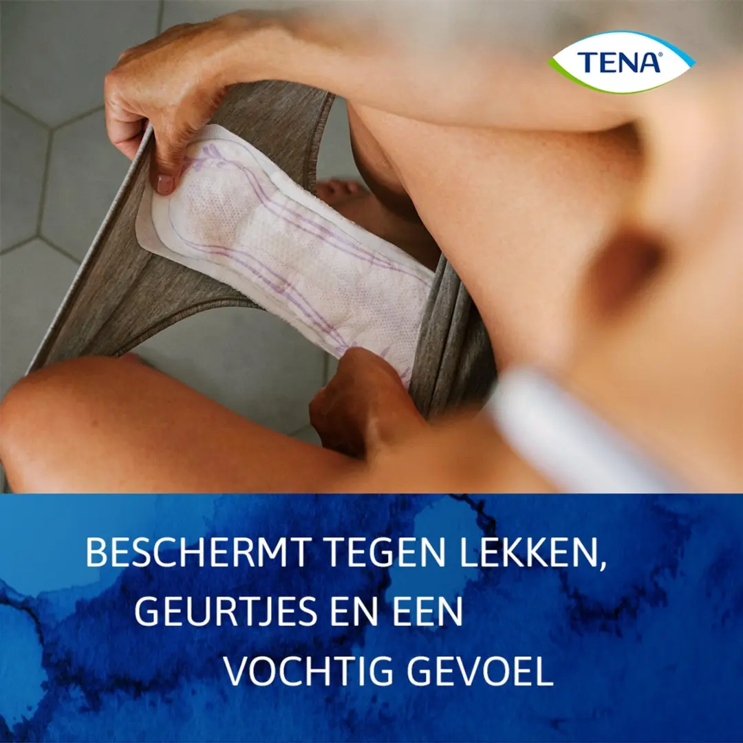 TENA Discreet Extra Verbanden - Matig Urineverlies 60 Stuks