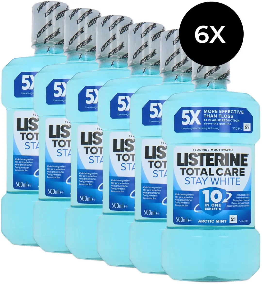 Listerine Total Care Stay White Mondwater