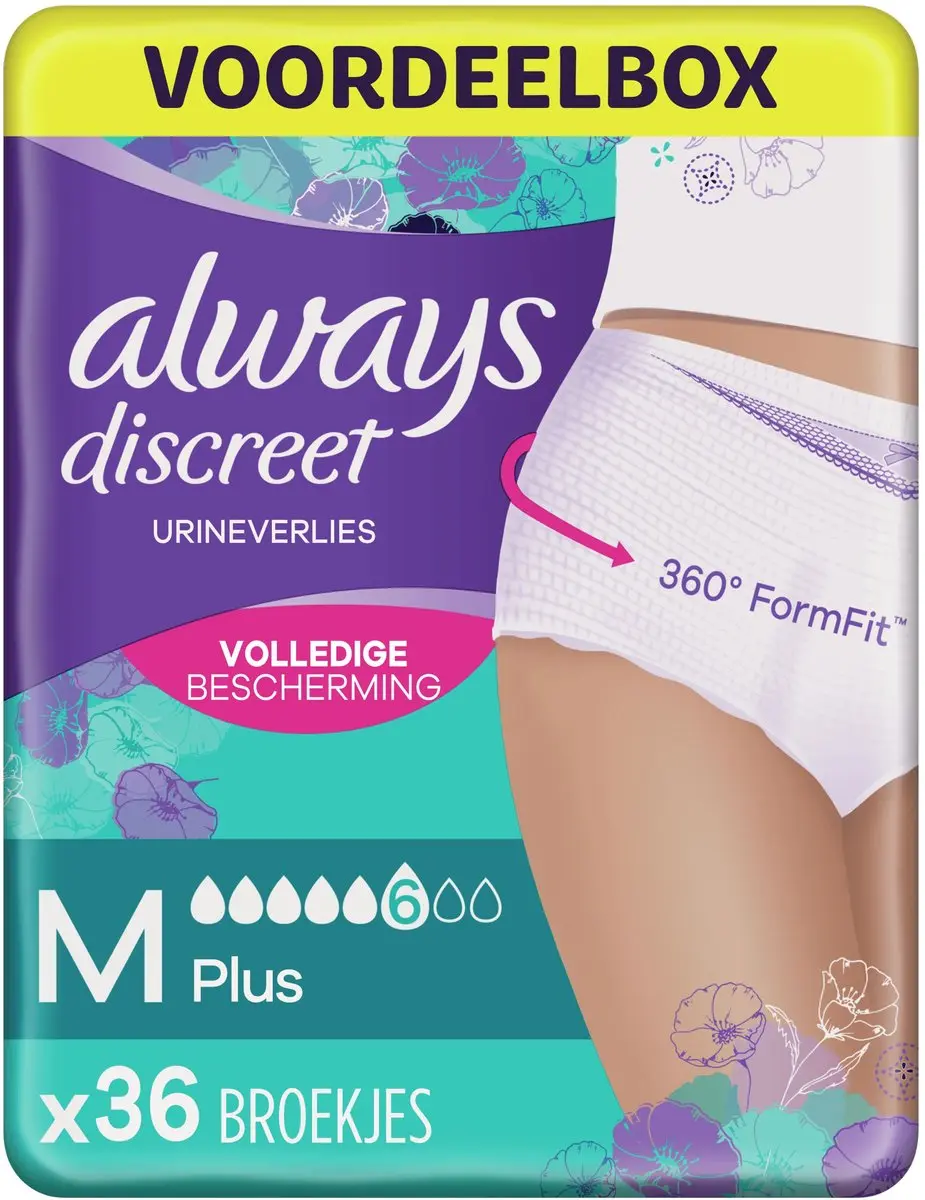 Always Discreet Broekjes Plus M