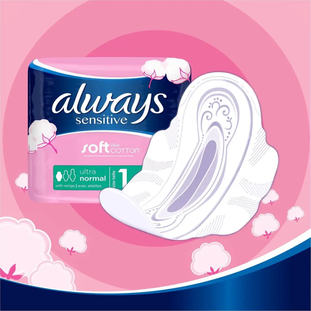 Always Ultra Sensitive Normal Maandverband - 240 Stuks - afbeelding 6 van 6