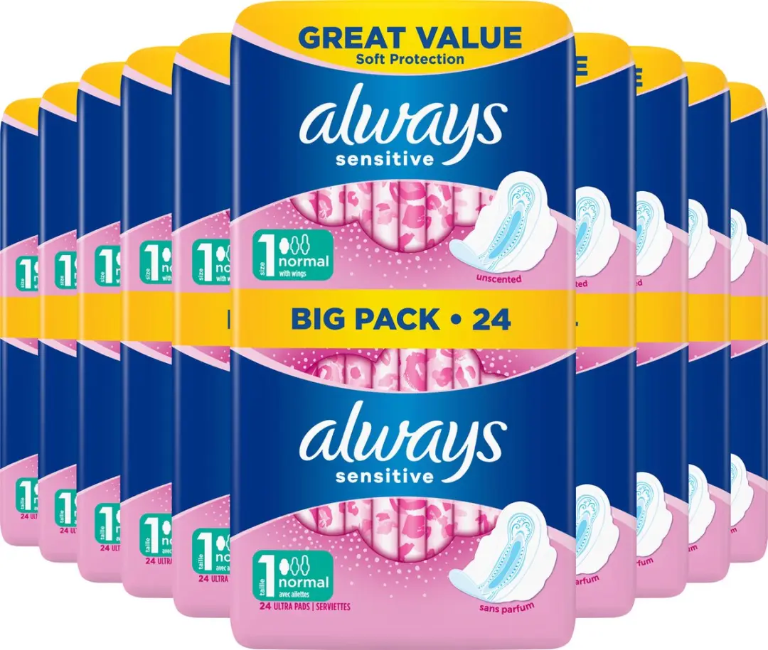 Always Ultra Sensitive Normal Maandverband - 240 Stuks