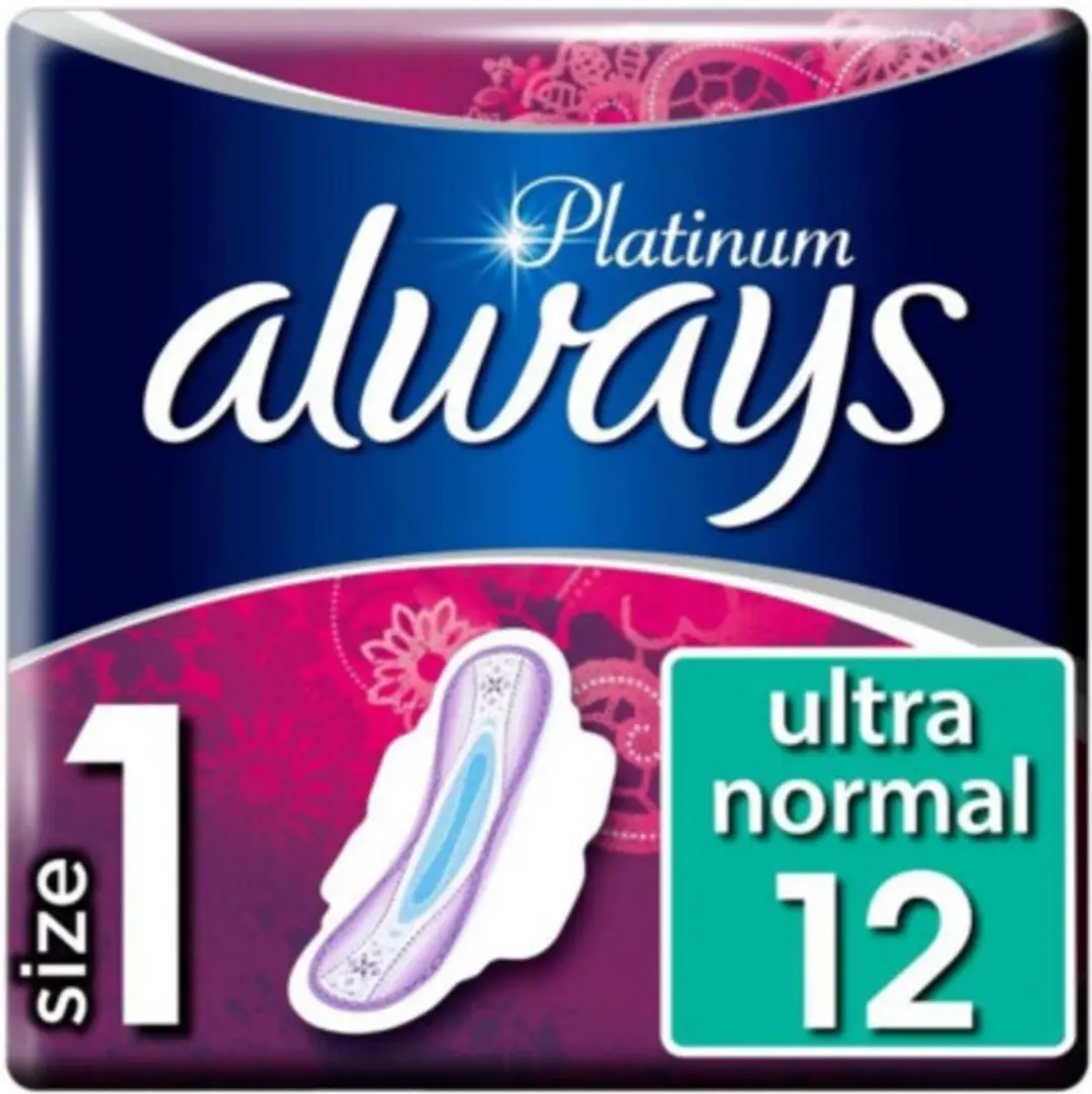 Always Platinum Ultra Normal Maandverband - 12 Stuks - afbeelding 6 van 6