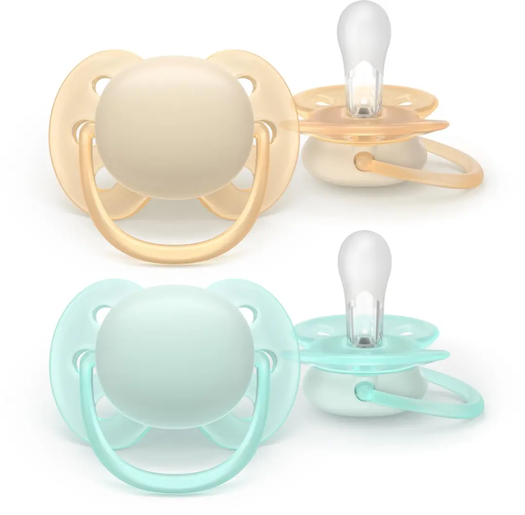 Philips Avent Ultra Soft Fopspeen SCF091/40 - 2 Stuks - Neutral