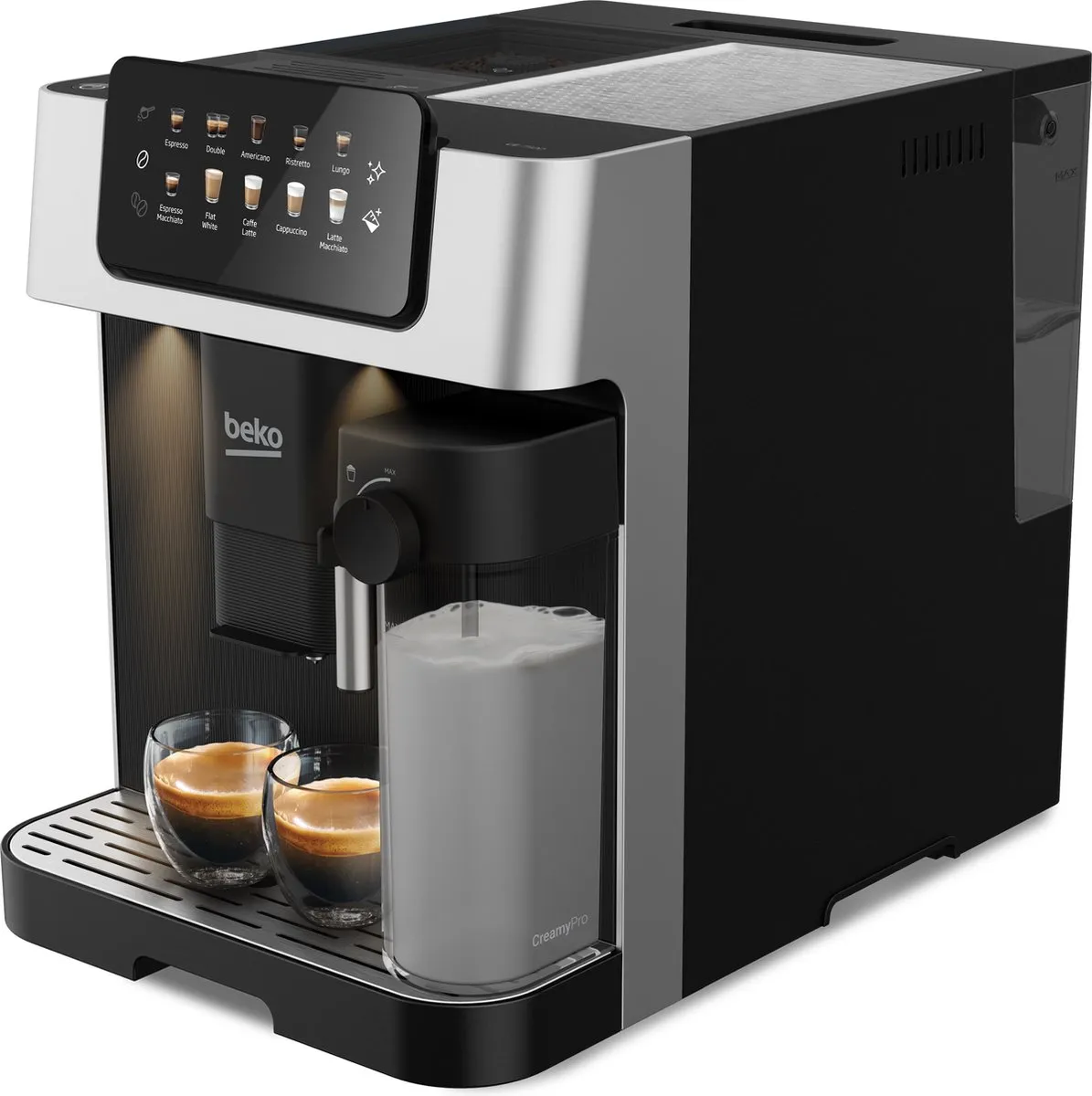 Beko CaffeExperto CEG7304X Volledig Automatische Espressomachine - Roestvrijstaal