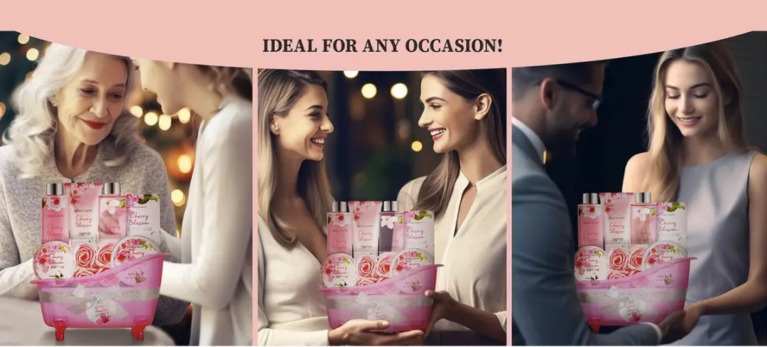 Body & Earth Cherry Blossom Wellness Geschenkset - 11 Stuks