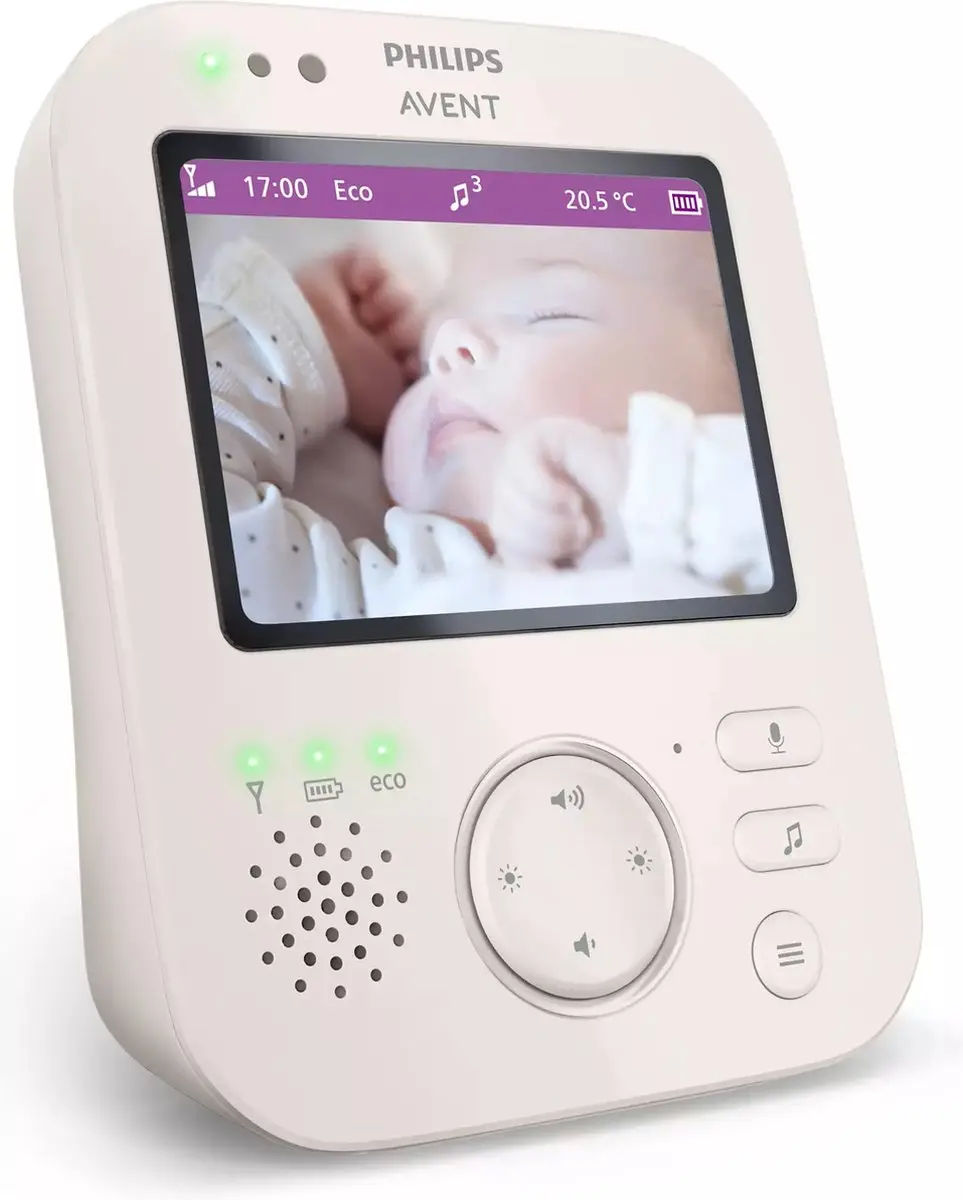 Philips Avent SCD891/26 Beeldbabyfoon - 3.5 inch - Wit