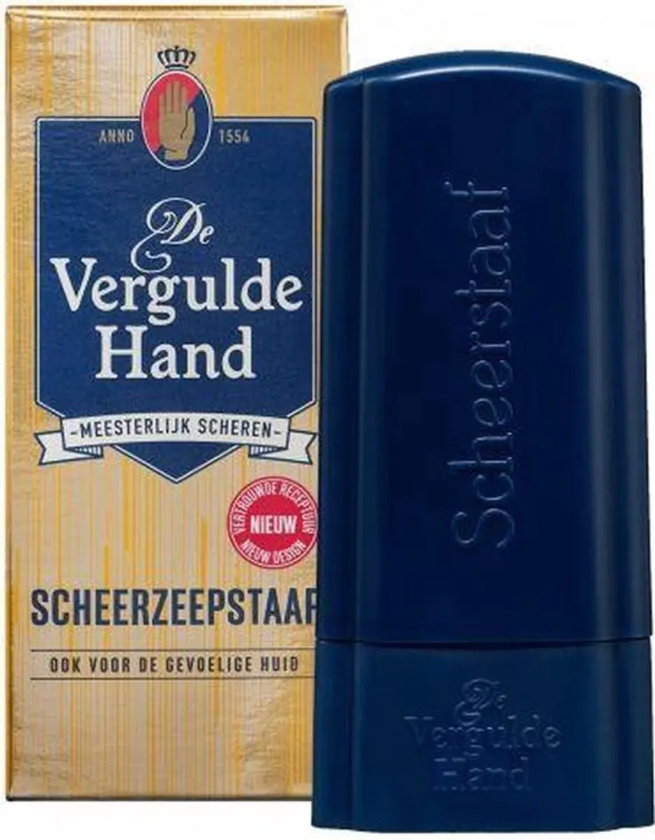 De Vergulde Hand Scheerzeep Staaf 20 Stuks (5x75g)