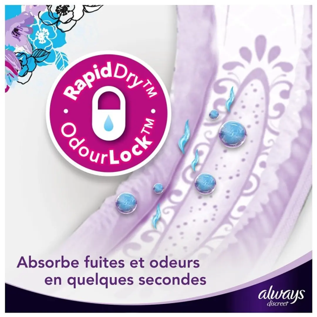 Always Discreet Serviettes Long - 10 Stuks