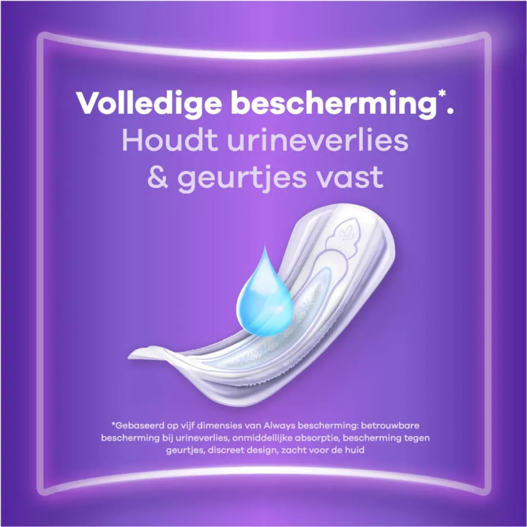 Always Discreet Serviettes Long - 10 Stuks