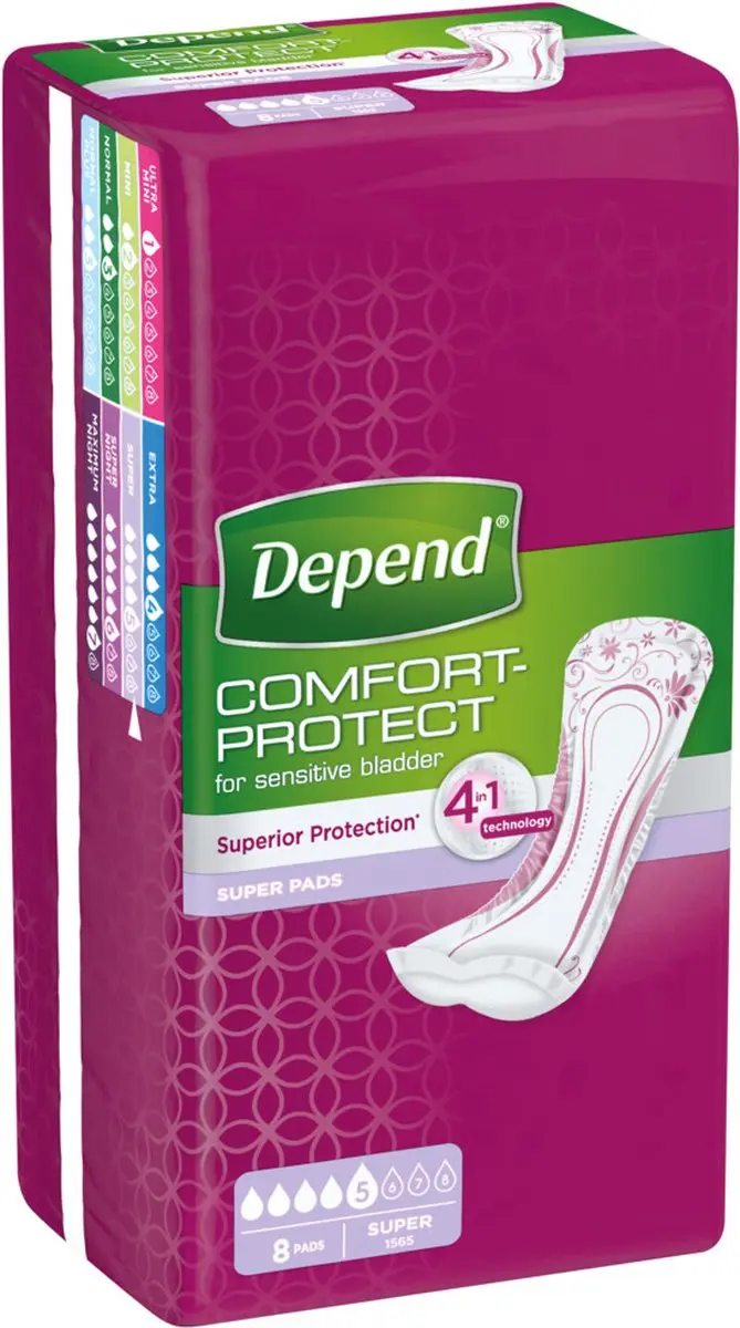 Depend Incontinentieverband Super S/M