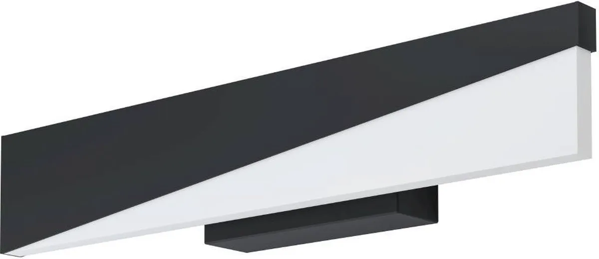 Eglo Isidro Wandlamp LED 39,5cm - Zwart