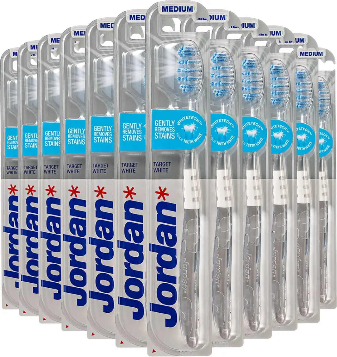 Jordan Tandenborstel Target White Medium