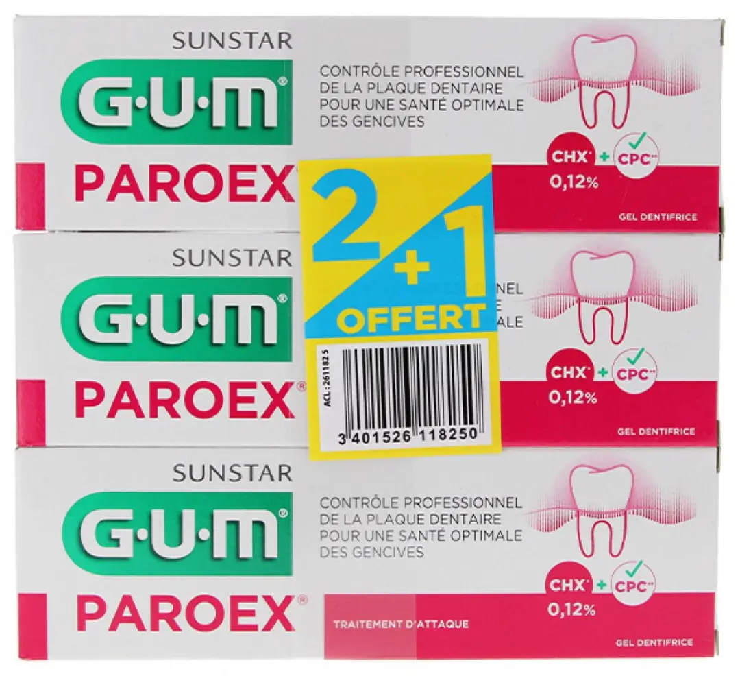 Gum Paroex Tandpasta Gel 225ml