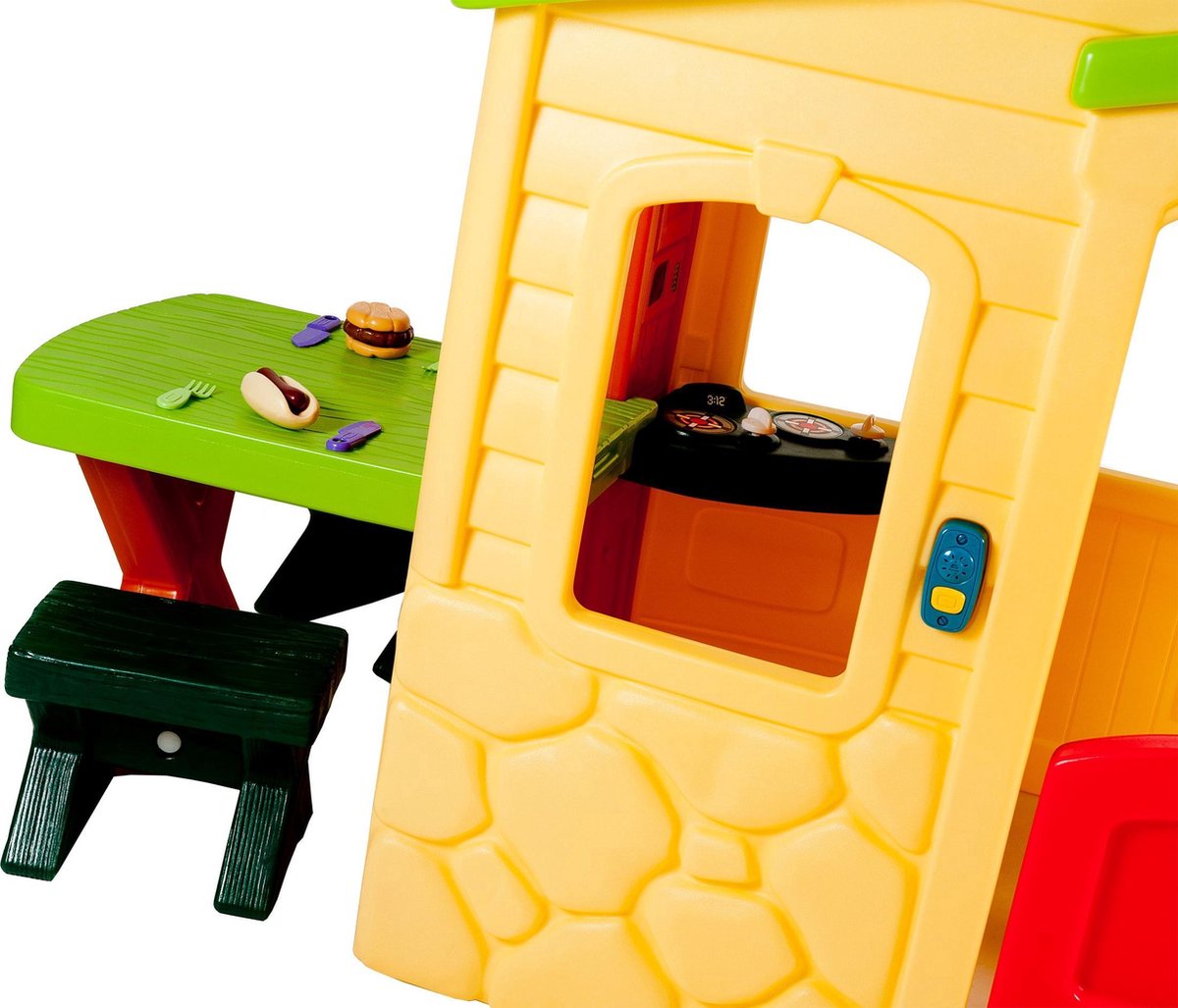 Little Tikes Speelhuis Picknick Natural - Geel/Groen