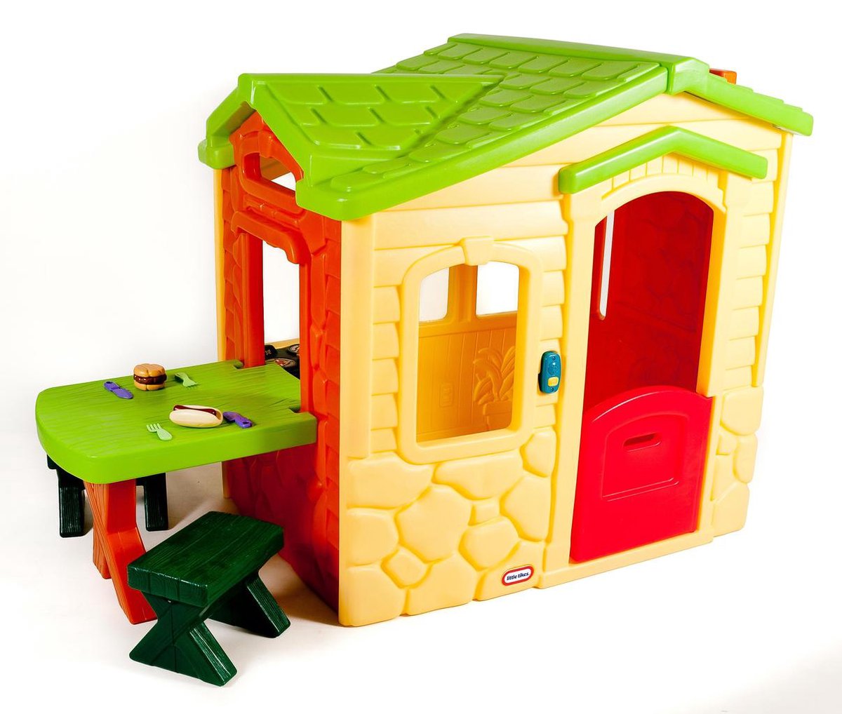 Little Tikes Speelhuis Picknick Natural - Geel/Groen