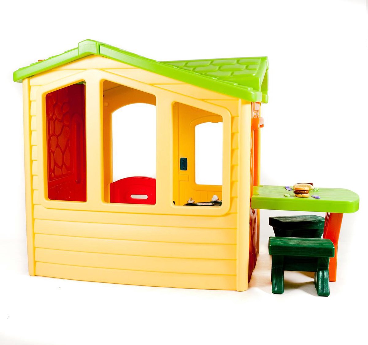 Little Tikes Speelhuis Picknick Natural - Geel/Groen