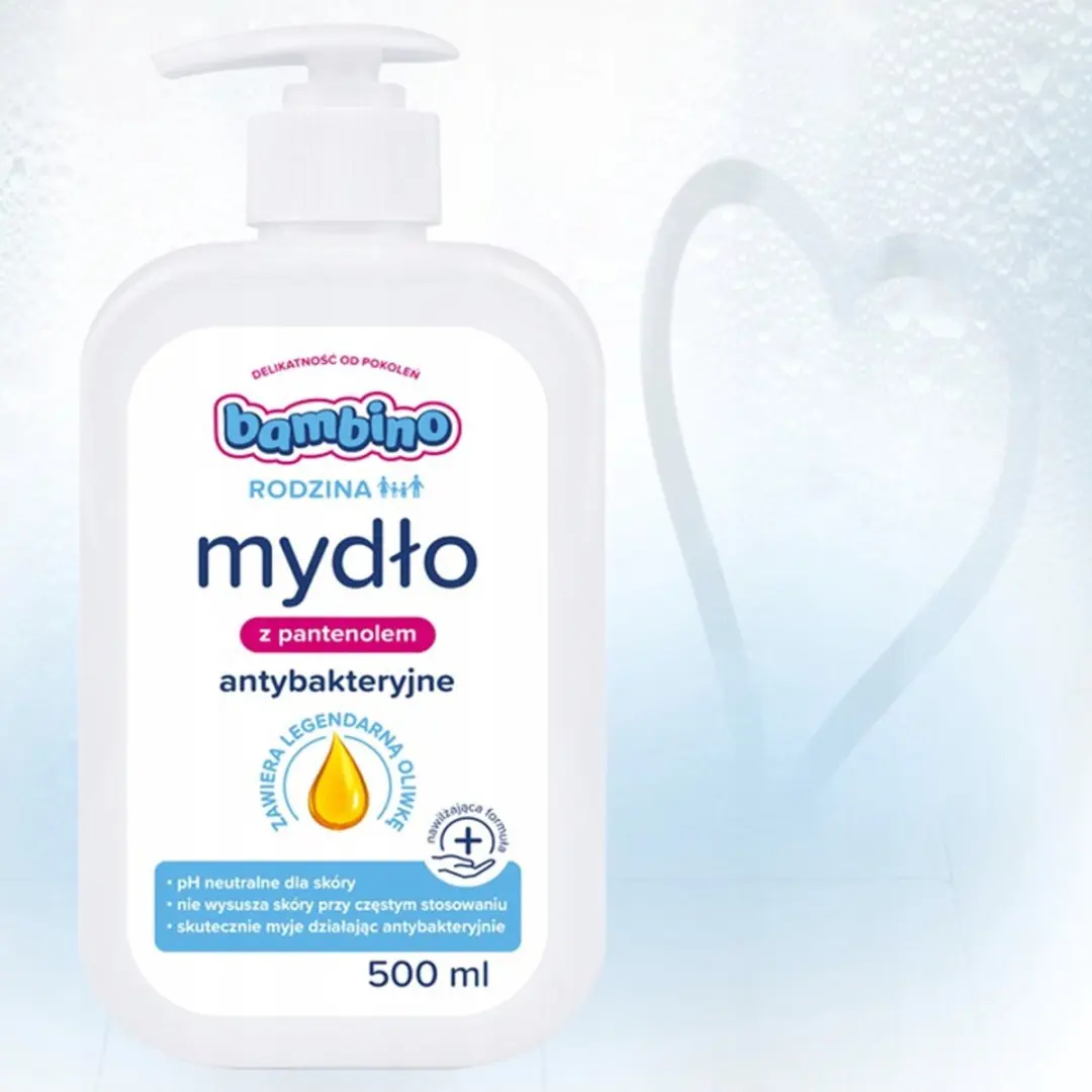 Bambino Antibacteriële Handzeep 500ml - Panthenol