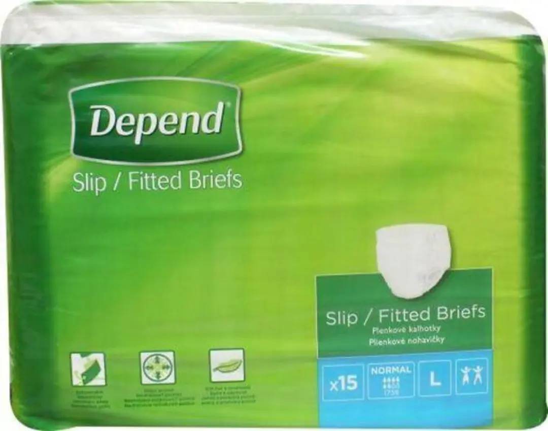 Depend Slip Normal Maat L - 15 Stuks