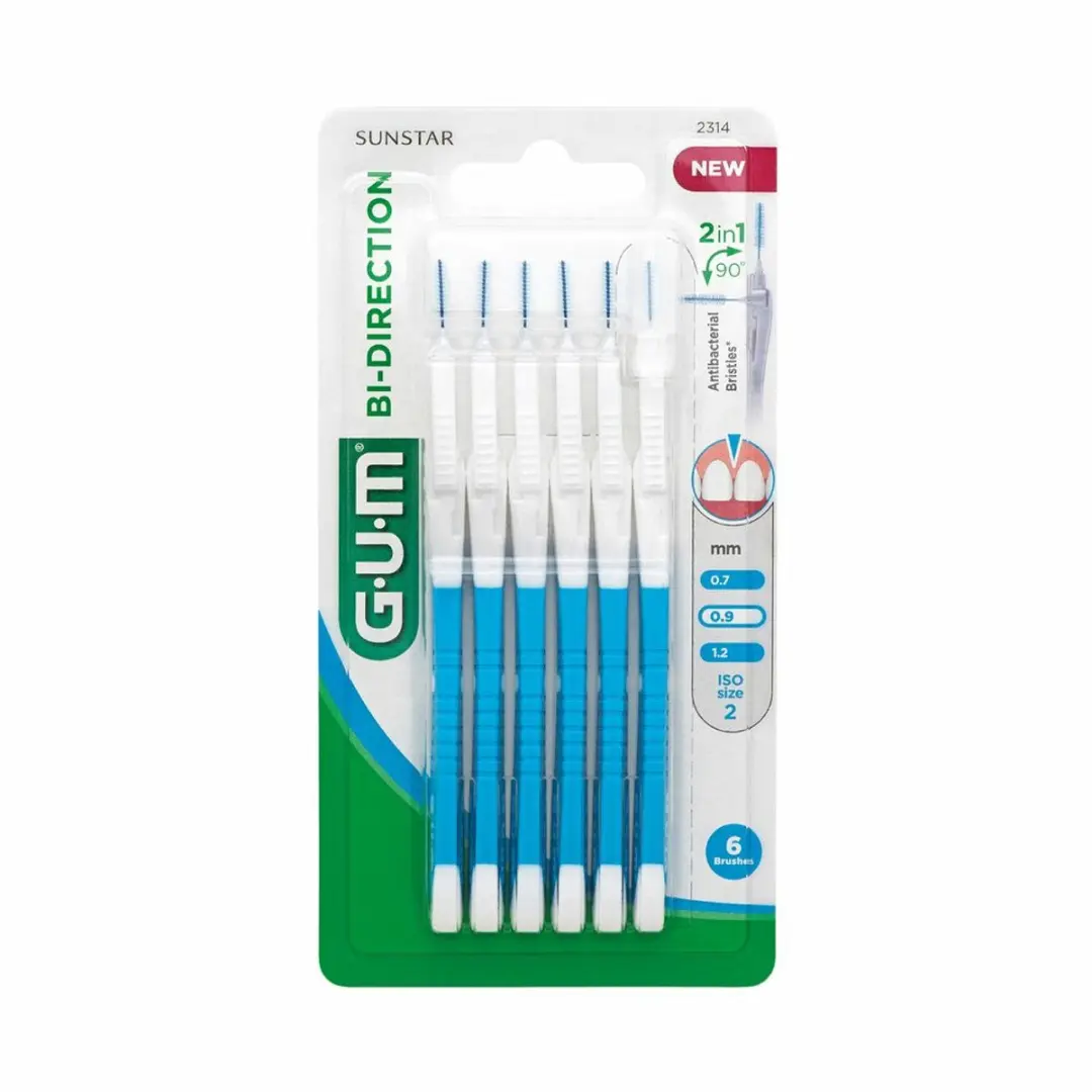 4x GUM Bi-Directions 0,9 mm
