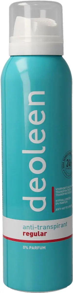 Deoleen Anti-transpirant Aerosol 150ml - 48 uur effectief