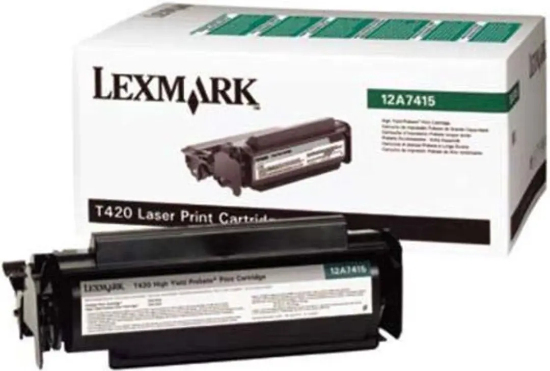 Lexmark 12A7415 Tonercartridge - Zwart