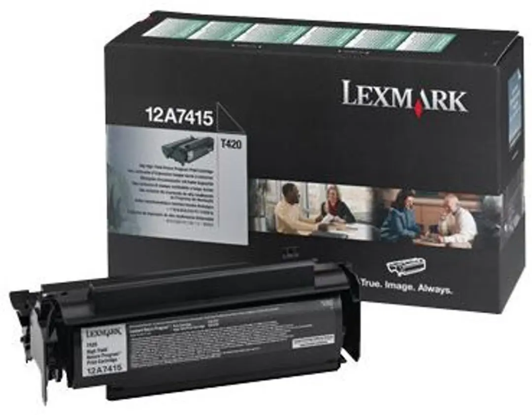 Lexmark 12A7415 Tonercartridge - Zwart