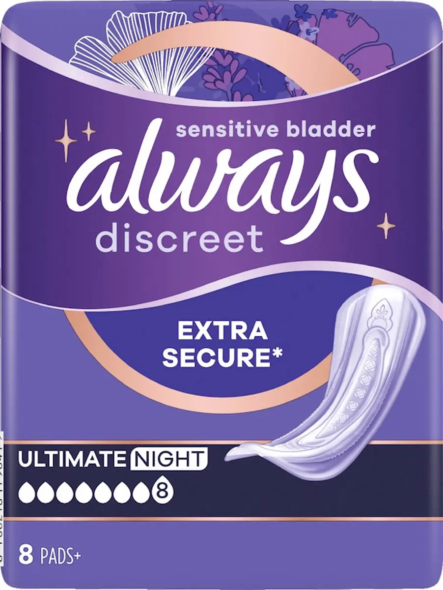 Always Discreet Ultimate Night Verband - 48 Stuks