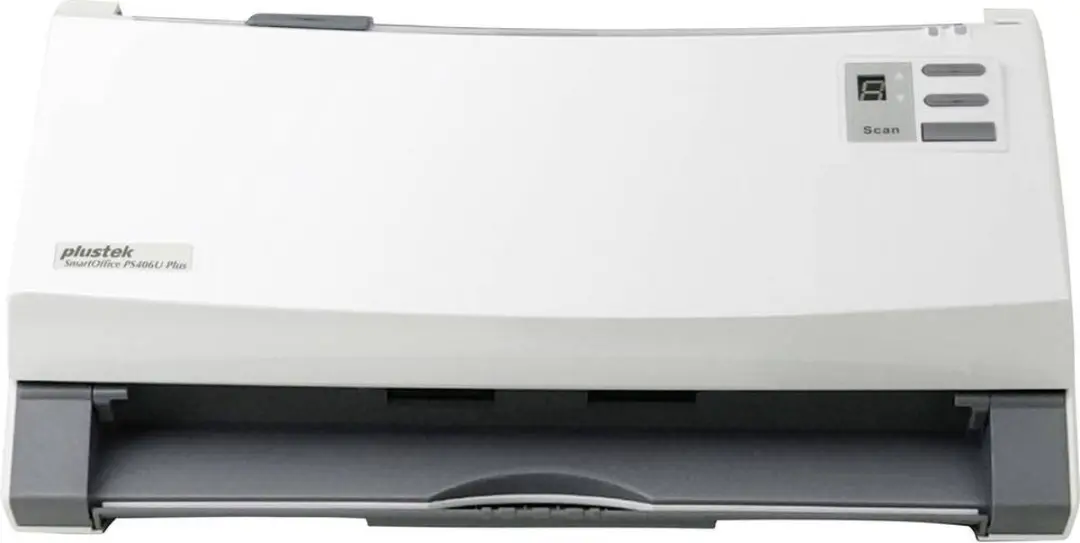Plustek SmartOffice PS406U Plus Documentscanner - A4 - 600x600 dpi - 40 ppm - Wit