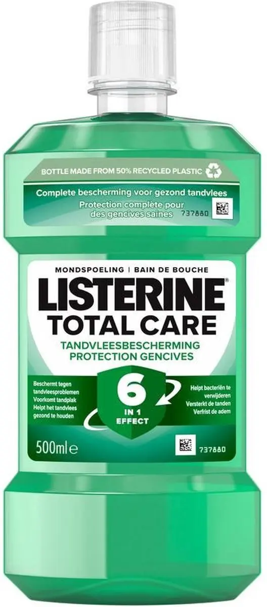 Listerine Mondwater Tand & Tandvlees Bescherming 500ml - 3 Stuks