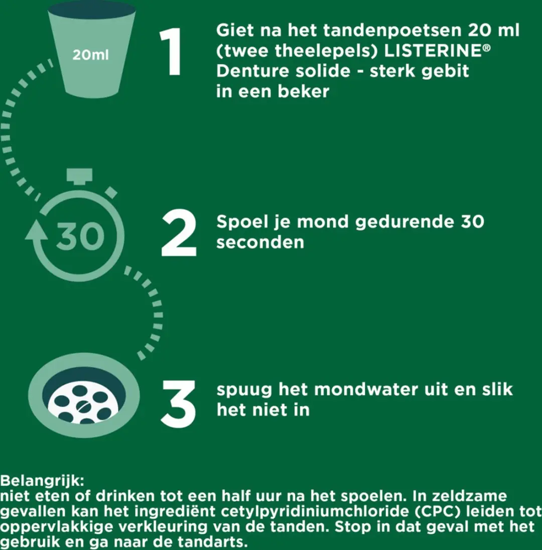 Listerine Mondwater Tand & Tandvlees Bescherming 500ml - 3 Stuks