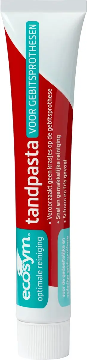 Ecosym Tandpasta voor Gebitsprothese 75ml