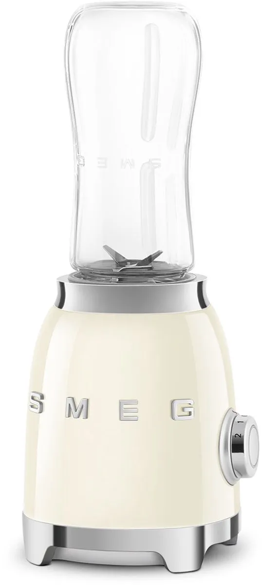 Smeg PBF00CREU Personal Blender 300W - Crème - 2 Snelheden