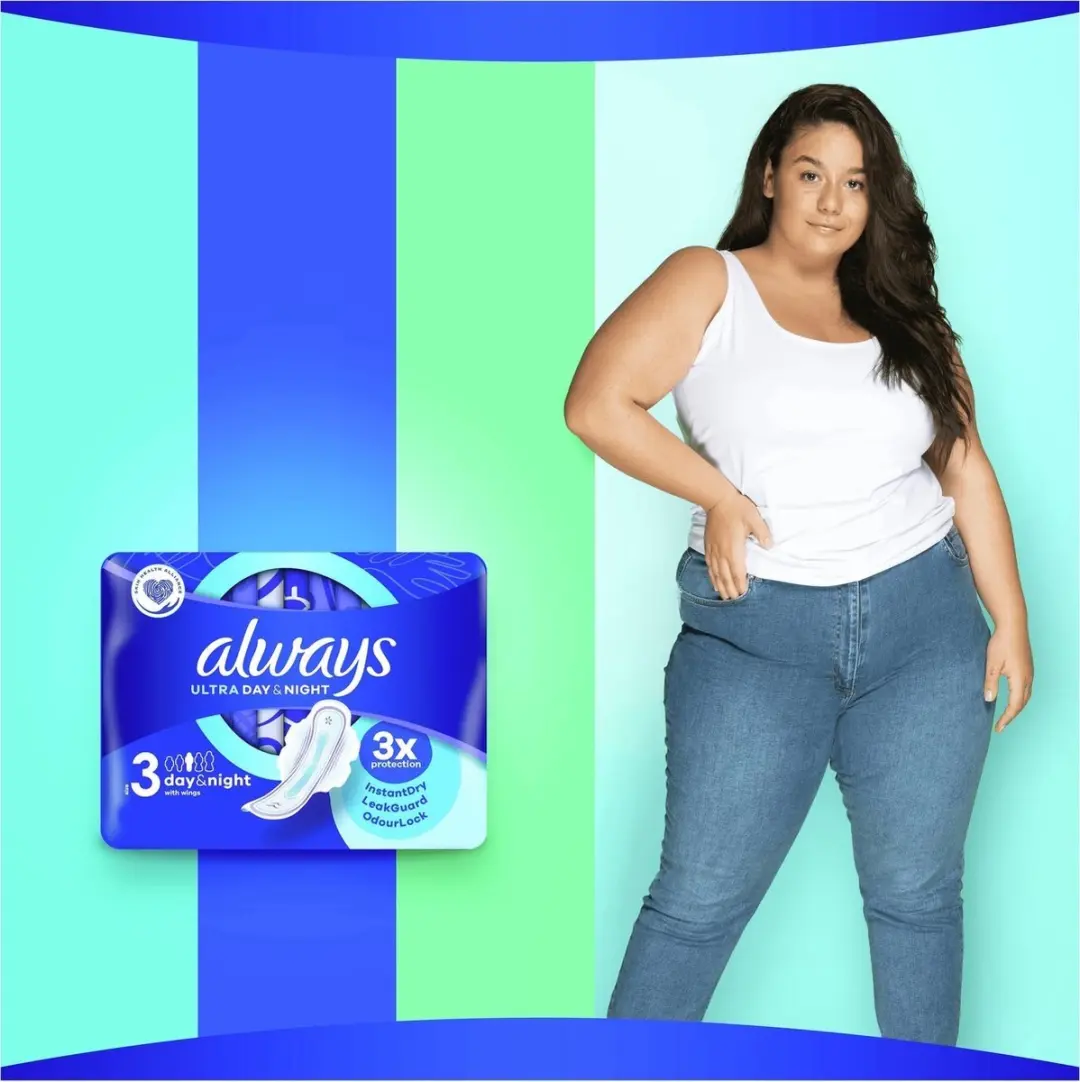 Always Ultra Day & Night Maandverband 3 - 160 Stuks