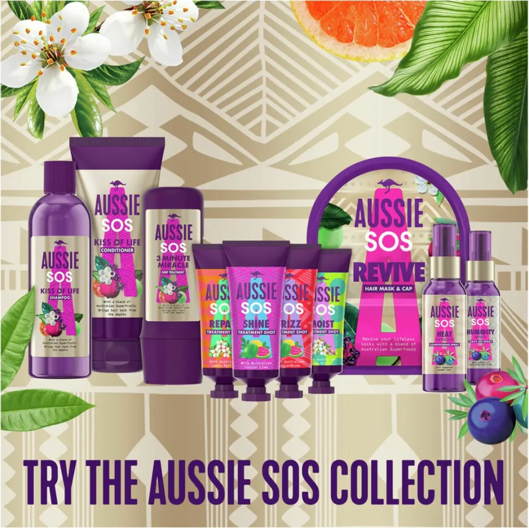 Aussie Haarspray Care SOS Instant Heat Saviour 100ml
